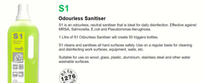 Odorless Sanitizer