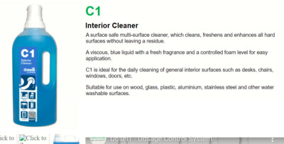 House hold internal cleaner