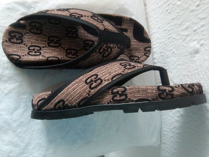 Gucci slippers.