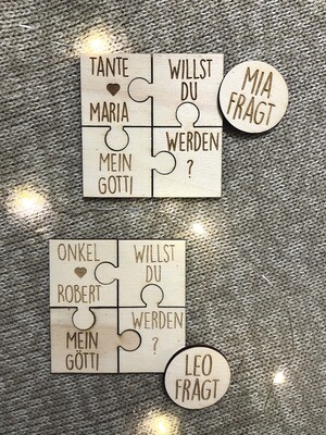 2er Set 
Puzzle Gotti/Götti Anfragen