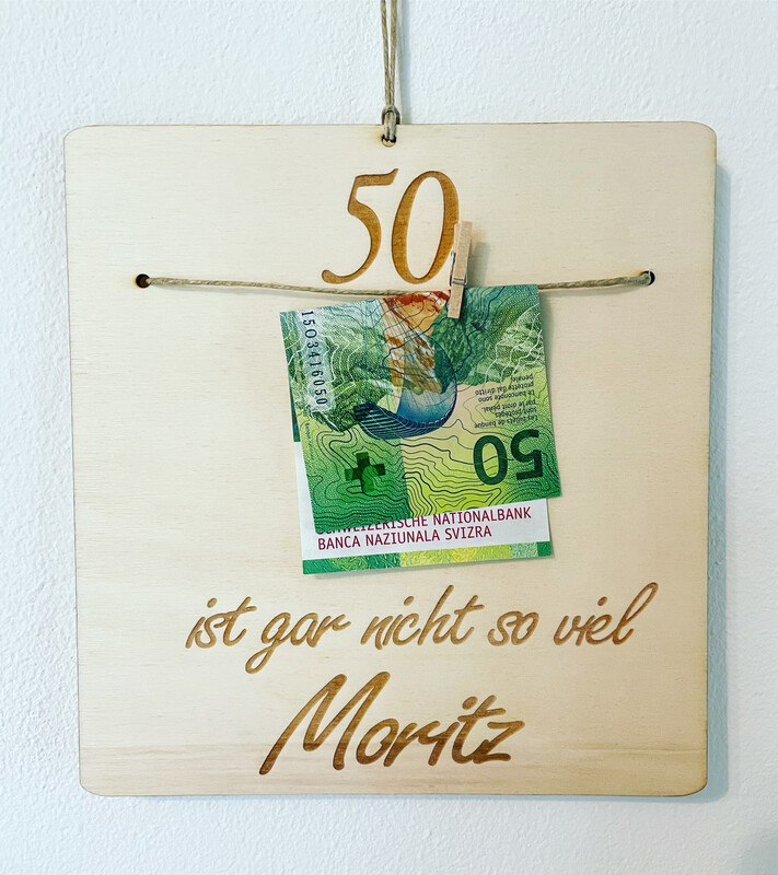 Carte d&#39;anniversaire &quot;Cash&quot;