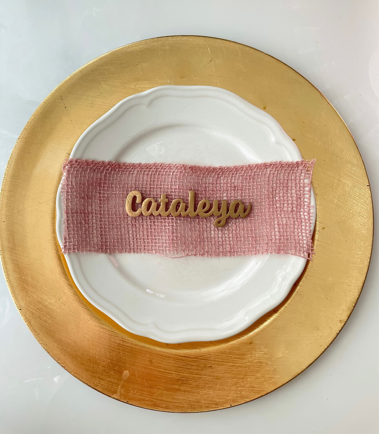 Tischkarte „Lettering“