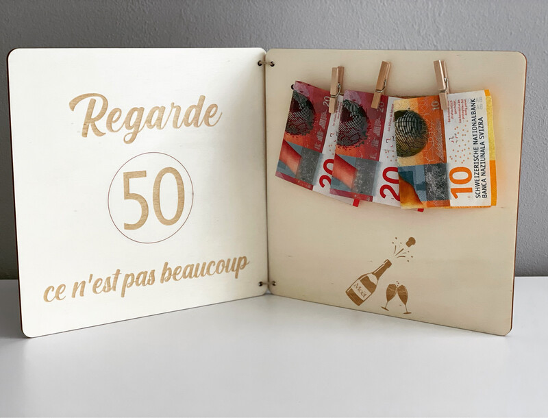 Carte d&#39;anniversaire &quot;ce n&#39;est pas beaucoup&quot;