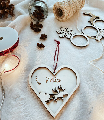 Decorazioni per l&#39;albero di Natale personalizzate