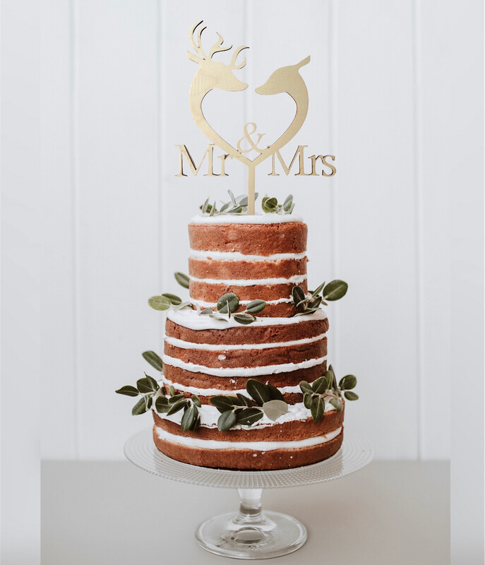 Cake Topper &quot;Capriolo&quot;