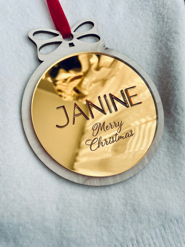 Christbaumschmuck &quot;Mirror&quot;