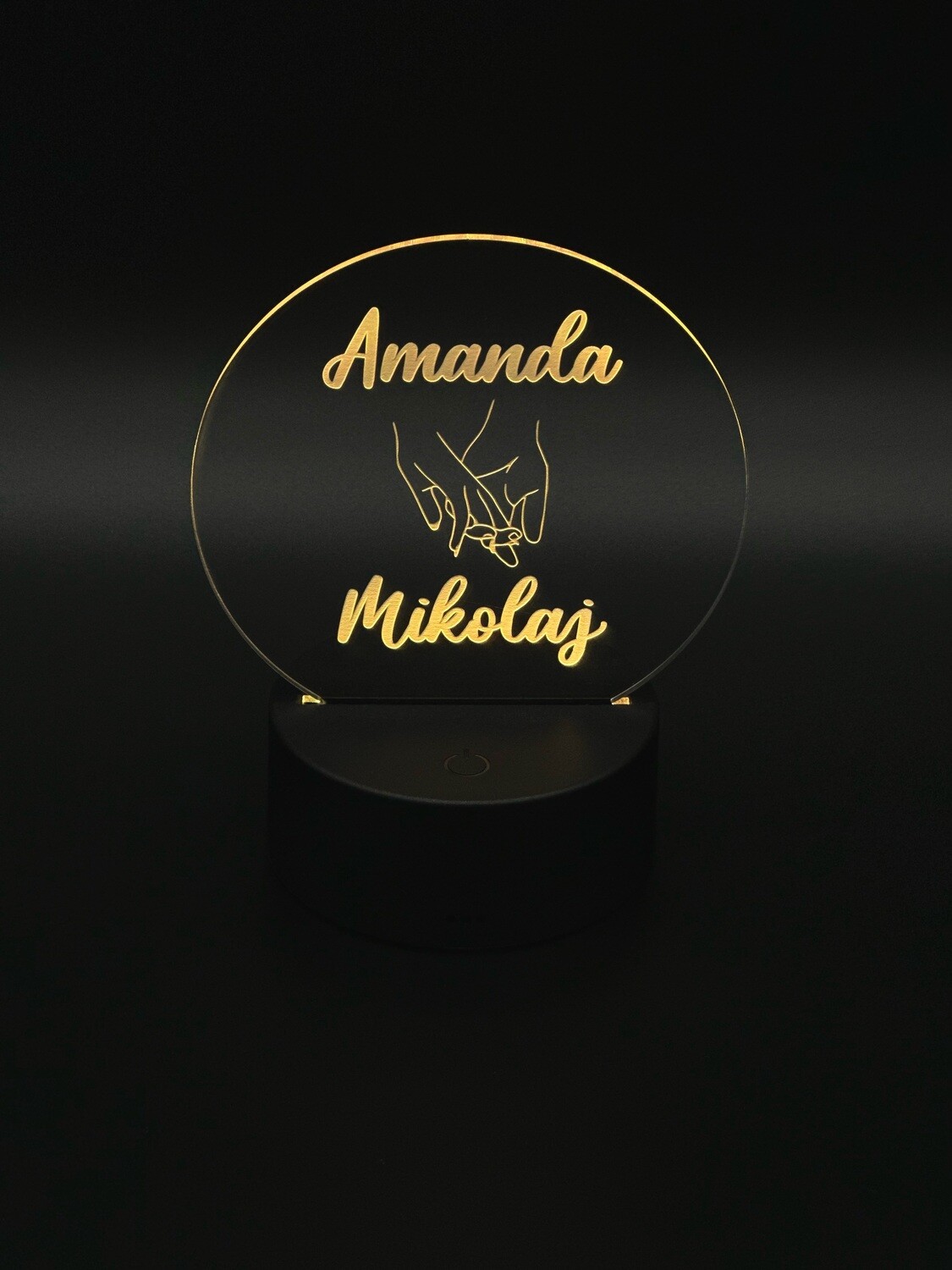 3D LED Lampe