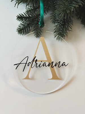 Christbaumanhänger &quot;ACRYL&quot;