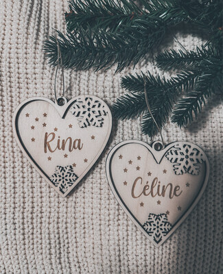Ciondolo ad albero di Natale &quot;Cuore&quot;