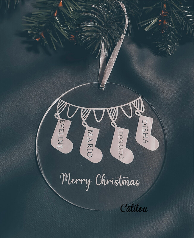 Christbaumanhänger &quot;Santa&#39;s Socks&quot;