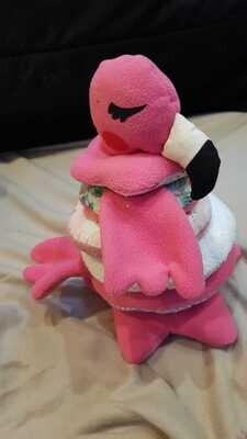 La pyramide flamant rose complete