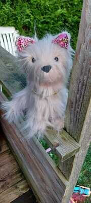 Chat et Chien - peluche, cale porte ou boudin de porte