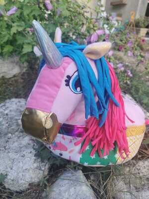 Pouf cheval - licorne