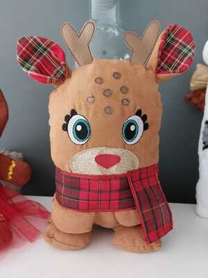 Bouillotte ou doudou de Noel - Le renne