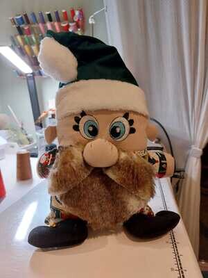 Bouillotte ou doudou de Noel - le gnome