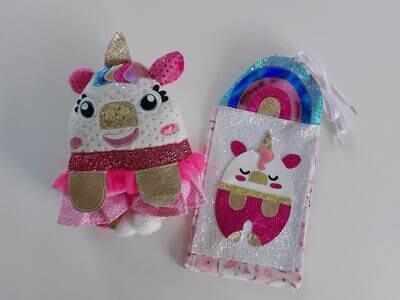 Le pochon range emotions - licorne