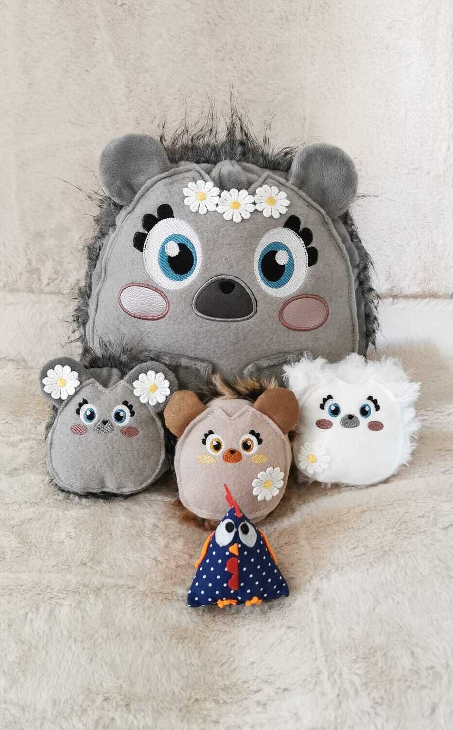 Lot 5 patrons - mamans et leurs petits