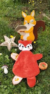 Doudou ou poupee - Gaspard le renard