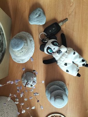 Porte Cle - LOT - lapin ours panda chat licorne ane cheval