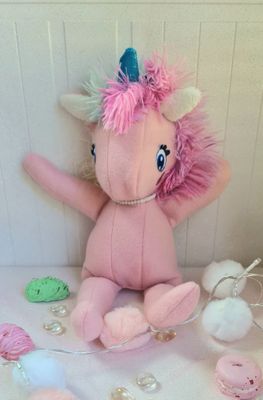 Poupee - licorne ane cheval