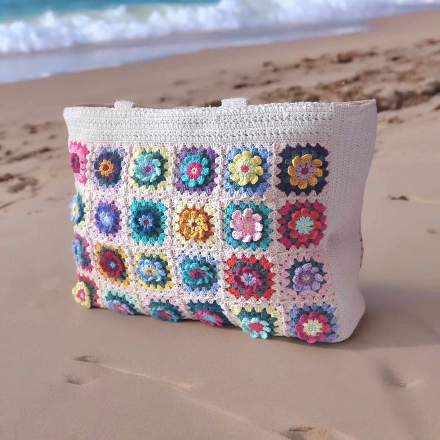 Le cabas en crochet Bulles de caviar