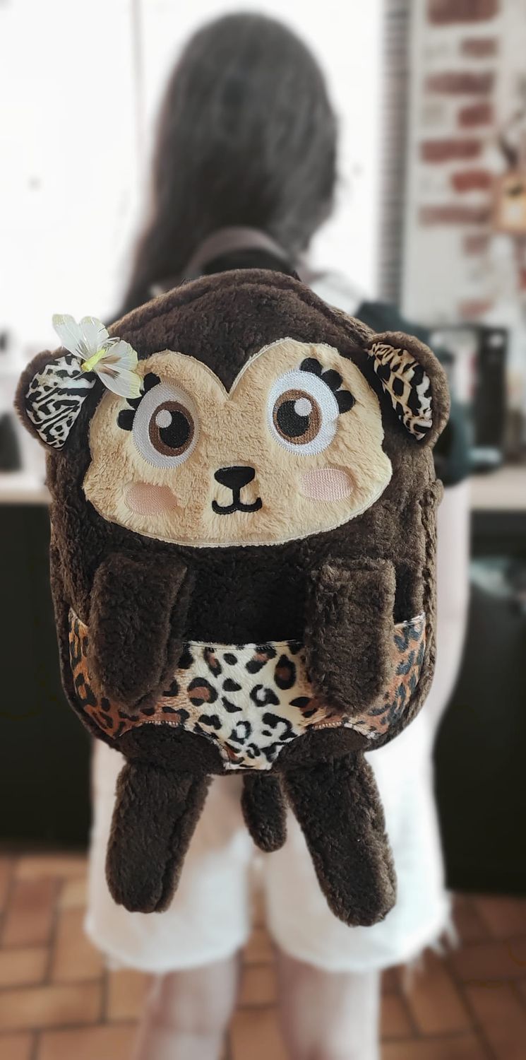 Le LOT de Sacapluches - Renard, biche, ours, panda, loutre, singe
