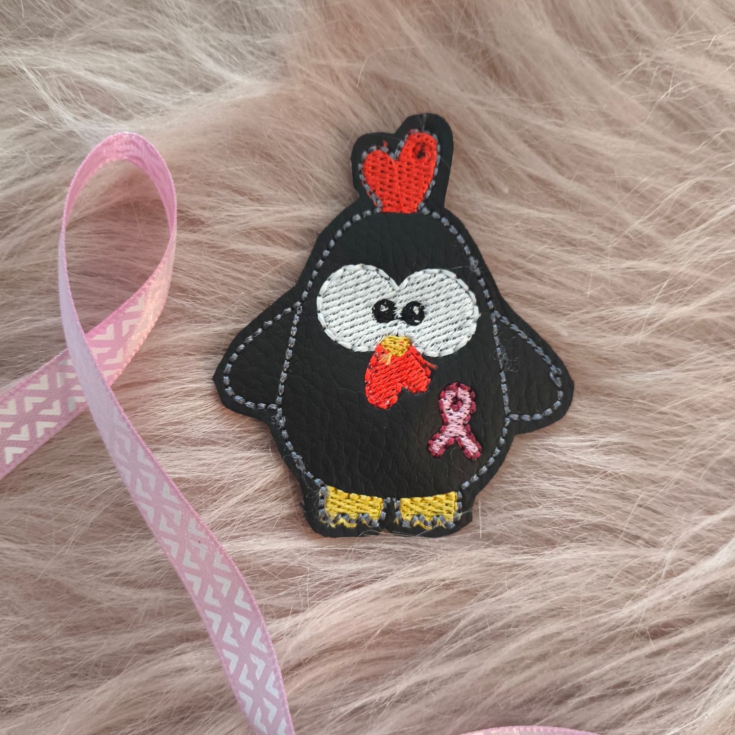 Broderie Suzanne Octobre Rose