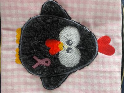 Broderie Suzanne Octobre Rose