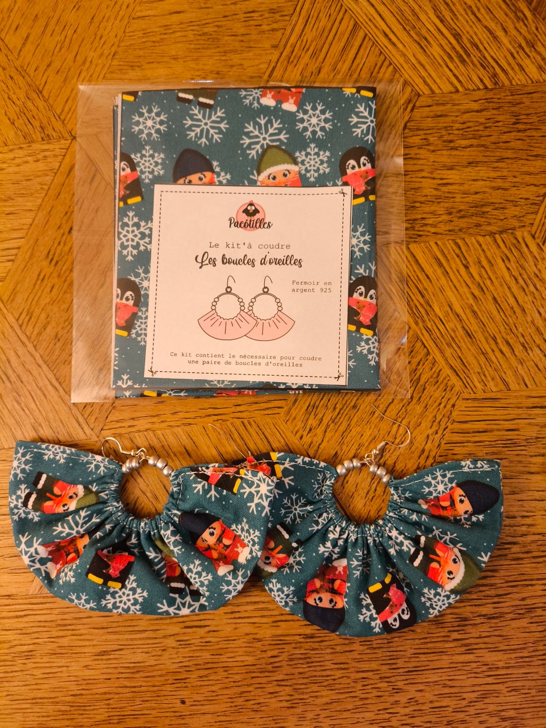 Kit boucle d&#39;oreille - Noel