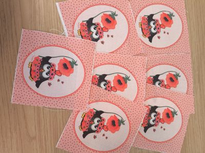 Coupons 11x11 cm : Suzanne X7