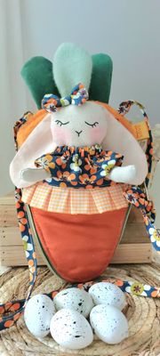 Le sac carotte et son lapin