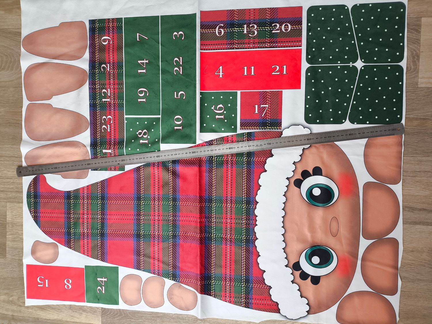 Coupon calendrier de l&#39;avent geant