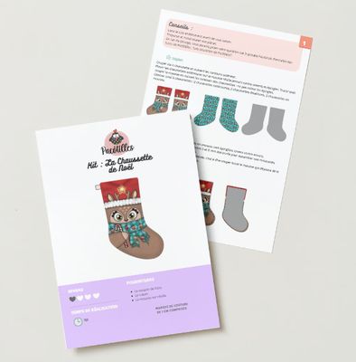Tuto kit - La Chaussette de Noel