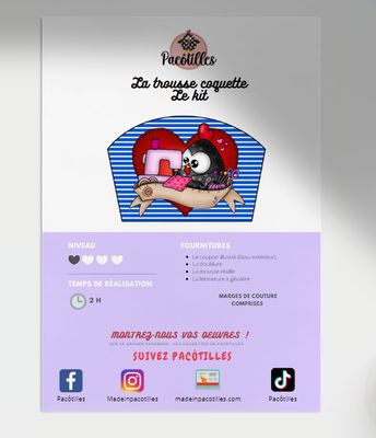 Tuto kit - La trousse Coquette