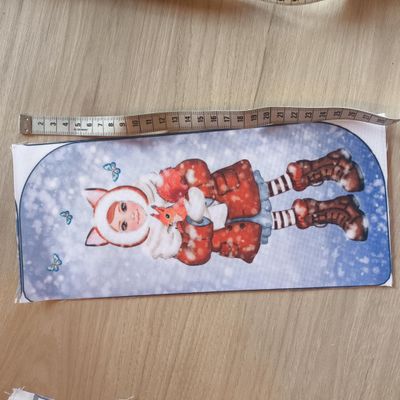 Coupon fille ecureuil impermeable 28cm