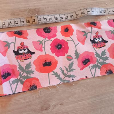 Coupon Suzanne coquelicot