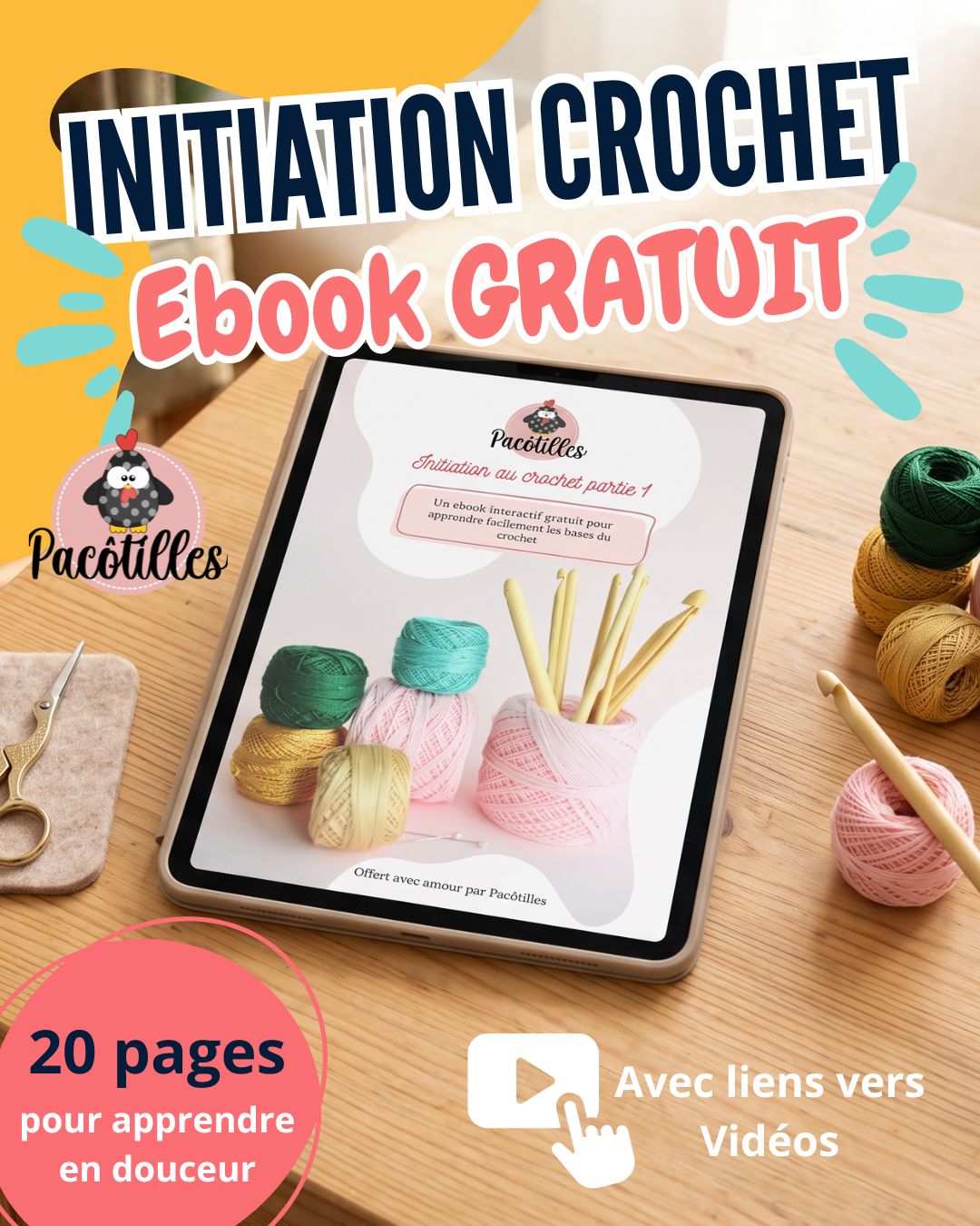 Ebook initiation crochet - partie 1