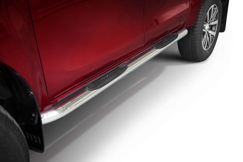 Küljerauad, Ø 70mm, plastastmetega, Toyota Hilux 2015 - 2018