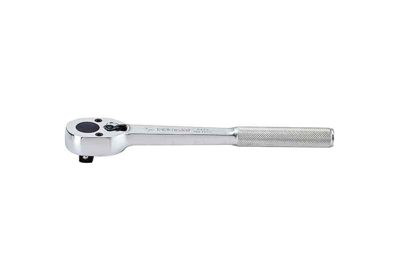 1/2 DR.REVERSIBLE RATCHET 10 CHROME KNURL - KING TONY