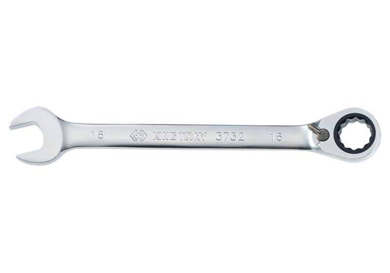Ключи комбинированные с реверсивной трещоткой. Набор - 14 шт.