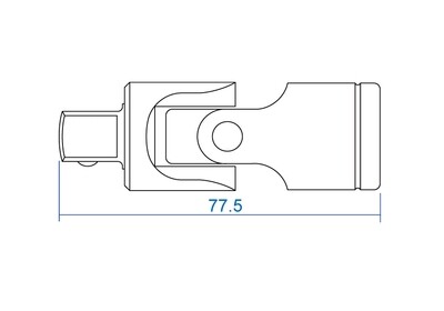 Карданный шарнир 1/2"