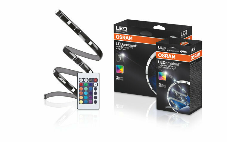 LED лента в машину (БАЗОВЫЙ КОМПЛЕКТ)