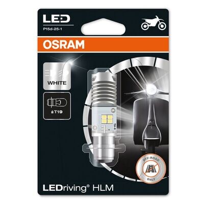LED 12V WHITE 6000 K T19/P15D OSRAM