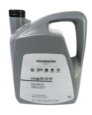 0W30 LONGLIFE III FE Моторное масло VAG 5L