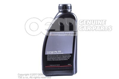 0W30 LONGLIFE III FE Моторное масло AUDI 1L