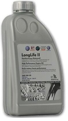 0W30 LONGLIFE II - MOOTORIÕLI VAG 1L
