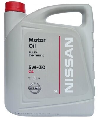 5W30 C4 Моторное масло NISSAN 5L