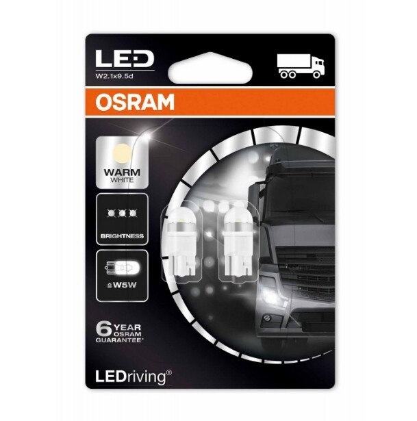 LED Лампочки W5W 24V БелыйOSRAM