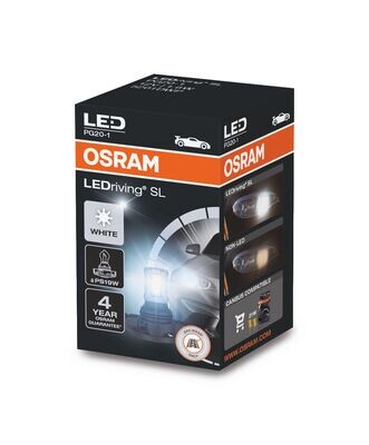 LED Лампочка 12V PS19W PG20-1 белый OSRAM