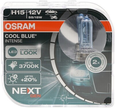 COOL BLUE INTENSE H15 OSRAM